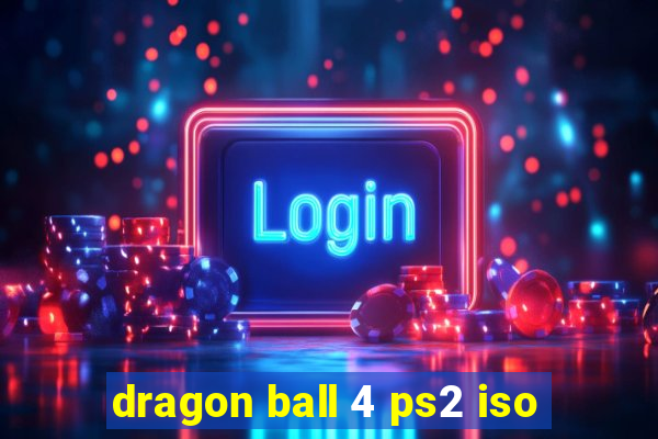 dragon ball 4 ps2 iso